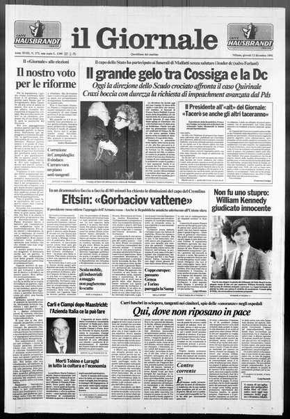 Il giornale : quotidiano del mattino